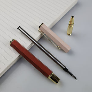 ปากกาเจลสีชมพูแบบหกเหลี่ยม Newyes ของ GemFully อุปกรณ์สำนักงาน ของขวัญโปรโมชั่น ปากกาโลหะสำหรับพิมพ์ลายแบบซับลิเมชั่น  รับทำโลโก้ ปากกาเจลแบบมีโลโก้ - Product Image 3