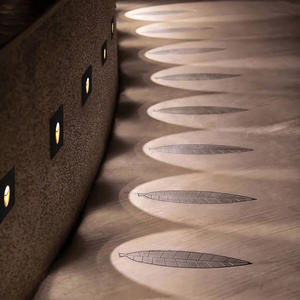 Luz LED Empotrada para Escaleras y Terrazas Jpungsun, Cuadrada o Redonda, IP65, 3W, para Exteriores, Paredes y Pasillos - Product Image 2