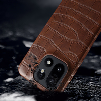 Étui en cuir artificiel de qualité supérieure à texture crocodile pour OnePlus 15 15R 13S 13T Ace6 Ace5 Ace3 Ace2 Nord N100