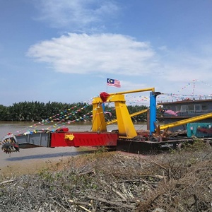 Drague à aspiration de sable avec capacité de travail de 1000 m³/h, commande PLC, équipement de dragage pour rivière/mer/lac - Product Image 2