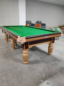 Mesa de Billar de Madera Maciza de Lujo con Piedra Azul, Mesa de Snooker China - Exclusiva Mesa de Billar Heyball de Madera Maciza, Mesa de Billar de Madera Maciza S - Product Image 2