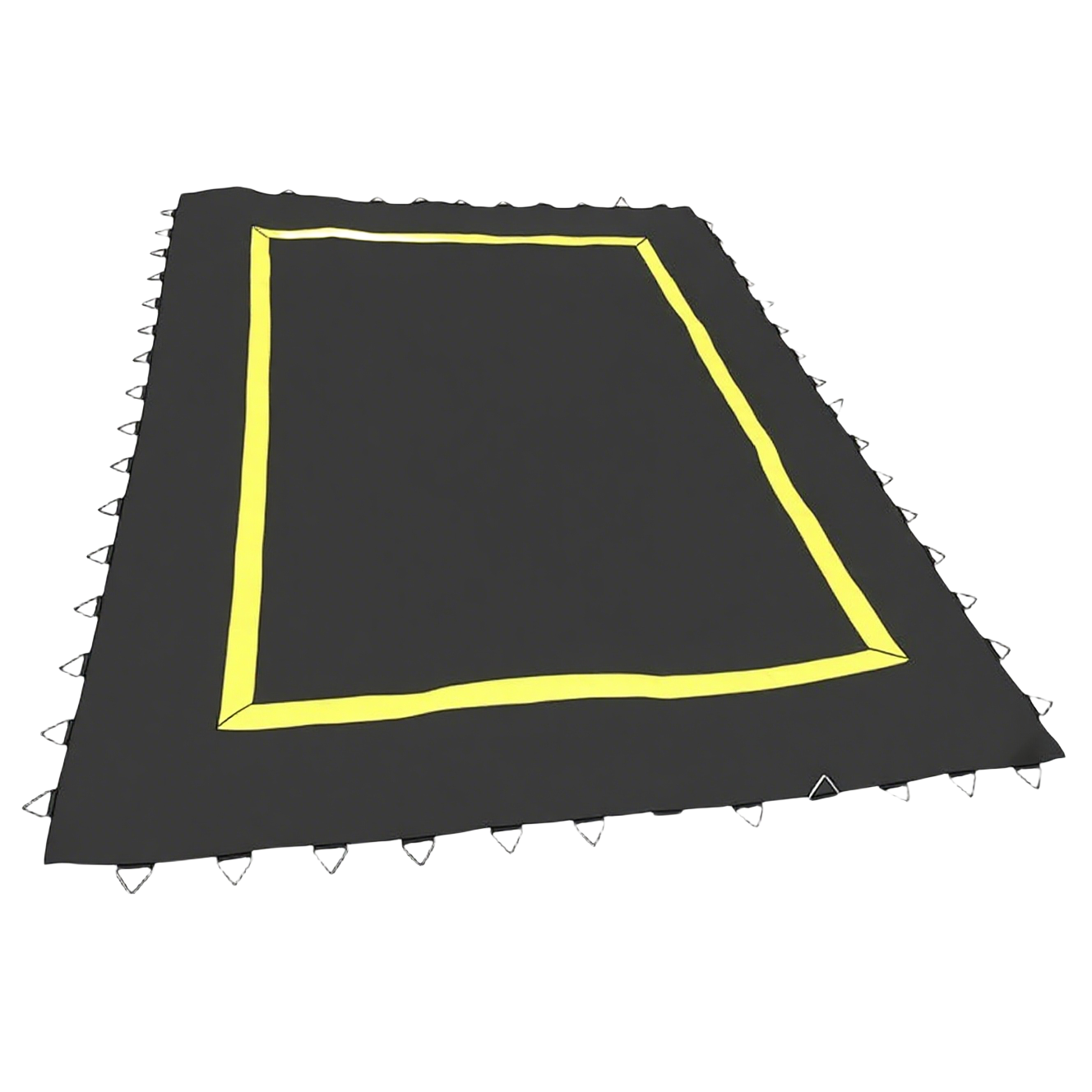 Black PP Jumping mat per square