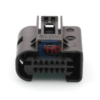 Connecteur de câble de prise de boîtier étanche électrique pour voiture automobile à 12 broches femelle, accessoires 9165781-01 76616-9