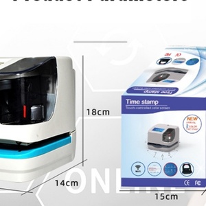 TIMY AP50 Machine d'enregistrement de date et d'heure USB multilingue, prise en charge de l'heure d'été, impression sur 2 lignes, plastique ABS, 4 modèles d'impression, horloge électronique - Product Image 6