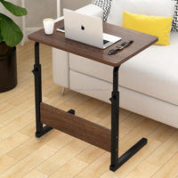 Hauteur Réglable Support D'ordinateur Portable Mobile Côté Lire tableau avec Roulettes