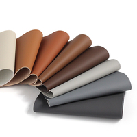 Proveedor de cuero Automotive Artificial Skin Eco Faux Nappa tela de cuero de microfibra para Interior de coche