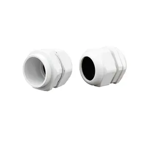 CE approval Waterproof PA66 Nylon Pg 13.5 Cable Gland for Flat Cable