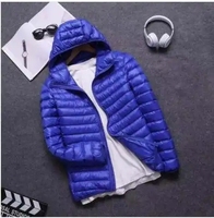 Veste d'hiver à capuche pour homme Fengway, coupe-vent, respirante, écologique, rembourrage épais, logo sur le devant, design matelassé
