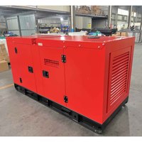 Roter Diesel-Generator, Geräuscharm, 50 KVA, 3-Phasig, 40KW, 480V, Automatischer Start, mit ATS und Kubota-Motor