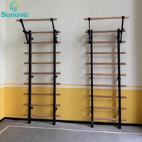Barre de traction individuelle multifonctionnelle en forme de côtes suédoises, gain de place, équipement de gym d'intérieur pour entraînement de yoga à domicile, vente en gros