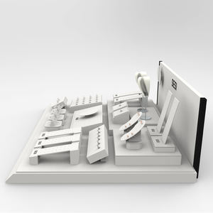 ハイエンドジュエリーディスプレイセットボディピアスジュエリーディスプレイスタンドカスタム高級マイクロファイバーレザーピアスジュエリーディスプレイ - Product Image 3