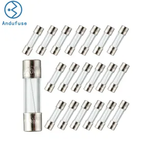 Glas-SMD-Sicherung Mehrere Spezifikationen 5*20mm 0,1/0,8/2/3/4/5/6/6.3/7/8/10/12/20A Schnelle Schnell sicherung