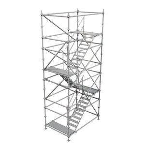 Ringlock Scaffolding For Construction Prices Steel Ring Lock System Andamios Plegables Metalicos Scaffale Frame Layher For Sale