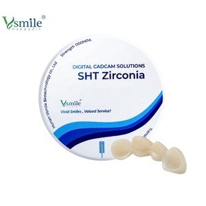 Bloques <span class=keywords><strong>de</strong></span> Zirconia Multicapa <span class=keywords><strong>de</strong></span> Alta Translucidez Vsmile HappyZir SHT, Compatibles con Amann Girrbach, para Fabricación <span class=keywords><strong>de</strong></span> Copings <span class=keywords><strong>de</strong></span> 10mm, CE - Product Image 5