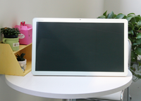 Monitor de pantalla táctil de panel frontal de 23,8 "24" True-Flat con interfaz USB