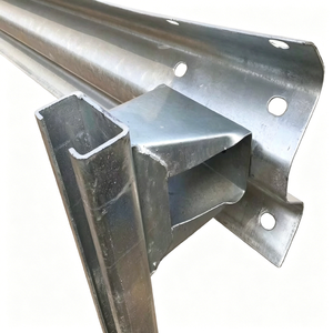Barrière de sécurité à trois poutres pour le marché thaïlandais, revêtement en zinc TL2 TL3 TL4, fabricant chinois, fournisseur de confiance, acier galvanisé ISO90 - Product Image 1