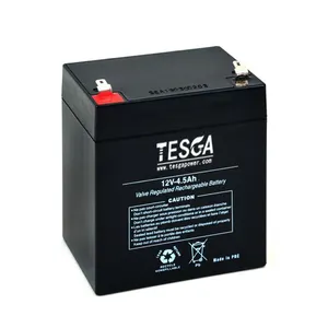 Giocattolo per bambini auto batteria 12v4.5ah con 5 anni di tempo di vita di prezzi di fabbrica