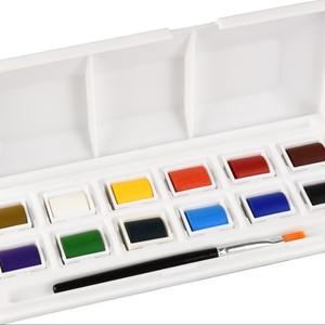 Peintures à l'aquarelle solides en 12/24/36/48 couleurs - Product Image 5
