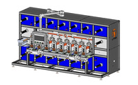 Fabricant de ligne de production de patchs d'acné hydrocolloïdes à découpe rotative multifonctionnelle pour pansements médicaux