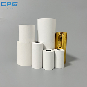 Wholesale Premium 57x40mm Eco-Friendly Thermal Rolls Low Dust Credit <b>Card</b> <b>Machine</b> Till Rolls for Gas Station - Product Image 1