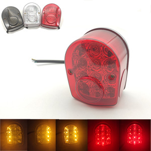 Luz Trasera para Motocicleta, Apta para Modificación de Luces Monkey, Luz Trasera Multifuncional LED para Motocicleta con Funciones de Freno, Posición y Direccional - Product Image 3