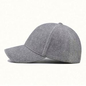 Casquettes de baseball unisexes promotionnelles écologiques de haute qualité, couleur unie, chaudes, avec motif de lettres en caoutchouc, pour toutes les saisons, vente en gros - Product Image 5