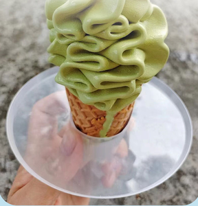 Tùy chỉnh dùng một lần PP nhựa Ice Cream cup Holders, leak-proof khay và Ice Cream Cone trường hợp bảo vệ. - Product Image 3