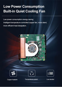 Mini PC XCY 12e génération Alder Lake N95 N100 DDR4 M.2 NVMe SSD 2.4G/5G WiFi Prise en charge de Win11 - Product Image 6