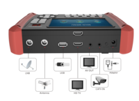 Precios del Buscador de Satélites GECEN Combo DVB-S2, DVB-T2, DVB-C, Receptor de TV Satelital, Medidor Digital de Señal Satelital