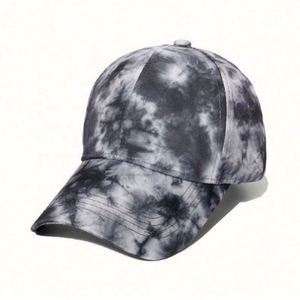 European and American Personality 3D Printed Tie-Dyed Baseball Cap Common Fabric Hip-Hop Street <b>Hat</b> - Product Image 3