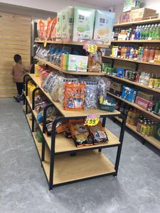 Cửa hàng bán lẻ kệ chất lượng cao nặng thép cán nguội tường gỗ Gondola Kệ & kệ siêu thị - Product Image 5