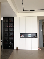 Salle à manger de luxe côté armoire salon stockage décoratif armoire porte d'entrée buffet armoire
