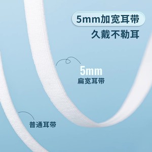 หน้ากากทรงใบไม้ไห่ซือ ไห่หนัว KN95 ขนาด 20.5x8.3 ซม. หน้ากากกรองฝุ่น 4 ชั้น - Product Image 2