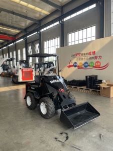 廉价滑移转向装载机欧洲5柴油迷你滑移转向装载机轮式装载机迷你前端EPA发动机农场家庭 - Product Image 4