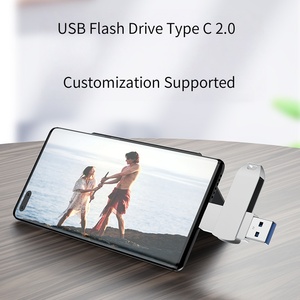 OTG <span class=keywords><strong>USB</strong></span> Ổ Đĩa Flash Loại C 2.0 Kim Loại Ổ Đĩa Bút Với 32GB 64GB 128GB Dung Lượng Bộ Nhớ Thẻ Phong Cách <span class=keywords><strong>USB</strong></span> Stick - Product Image 3