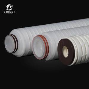 Soluget Mã 7 10 inch PP xếp li Bộ lọc <span class=keywords><strong>Cartridge</strong></span> 0.1 micron tuyệt đối đánh giá nước mới quá trình lọc cho Pharma ngành công nghiệp - Product Image 5