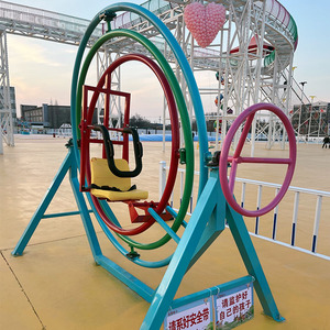<span class=keywords><strong>Manège</strong></span> <span class=keywords><strong>de</strong></span> parc <span class=keywords><strong>d</strong></span>'attractions en plein air, <span class=keywords><strong>fête</strong></span> <span class=keywords><strong>foraine</strong></span>, 1 siège, jeux rotatifs à 360 degrés, manèges à gyroscope humain motorisés à vendre - Product Image 3