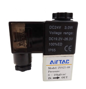 AIRTAC Original 2V025-08 2V025-06 de 2 Vías |   Solenoide de Dos Posiciones y Dos Vías para Control de Fluidos Serie 2V - Product Image 4