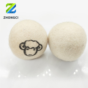 Boules de séchage pour lessive de <span class=keywords><strong>laine</strong></span> biologique en stock Boules de séchage écologiques faites à la main pour le linge - Product Image 5