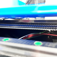 Machine CNC 4040 6 axes avec broche 2,2 kW à refroidissement par eau, équipement publicitaire CNC 4x4