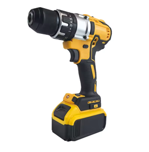 For Brushless Motor Variable Speed Cordless Impact Drill Kit 2000mAh Battery DIY Application 30mm Drilling Four Piece <b>Tool</b> Set C - Product Image 5