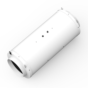 AC Power <span class=keywords><strong>Mixflow</strong></span> Ventilación Escape Silencioso Industrial 250mm 10 Pulgadas EC Conducto Ventilador - Product Image 2