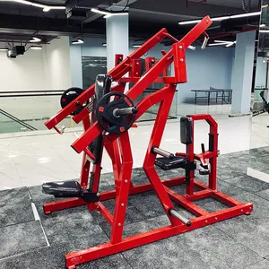 Professional Fitness Equipment Plate Loaded Machine Strength Steel Tube Commercial Gym Iso-Lateral Chest Back