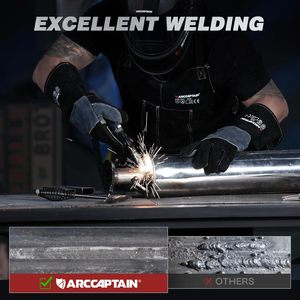 Soldadora ARCCAPTAIN 165A 110V/220V <span class=keywords><strong>MIG</strong></span>/Lift TIG/Stick con Pantalla LED Grande, Opción de Gas/Sin Gas, Inversor IGBT, Modelo Chino 2025 - Product Image 4
