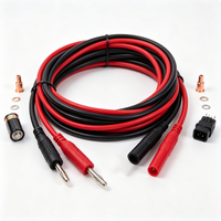 JIALUN Double Ended 4mm Banana Plug Male to Male Safety Test Jumper Cable for Electrical Testing