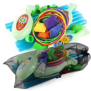 Nouvel ensemble de jeux de lancer de cibles lumineuses pour enfants, avec sacs de sable et anneaux, pour sports d'intérieur et d'extérieur - Product Image 5