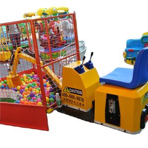 Nieuw Ontwerp Pretpark Spel Kinderen Mini Speelgoed Elektrische Kids Graafmachine <span class=keywords><strong>Digger</strong></span> Ritten - Product Image 5