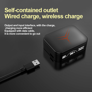 ชุดหูฟัง M88Plus หูฟังไร้สาย TWS ใหม่ล่าสุด <span class=keywords><strong>M88</strong></span>บวกหูฟัง2 in 1พร้อมแบตสำรอง M90หูฟังตัดเสียงรบกวนสูงสุด - Product Image 5