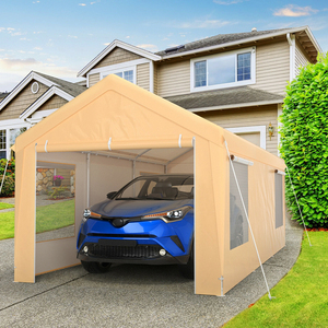 Couverture moderne en toutes saisons imperméable et résistante aux UV enduite de poudre pour les tentes de stationnement des voitures Garages extérieurs Carports - Product Image 1