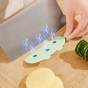 Cuchillo de Cocina Magnético Antiadherente Automático, Herramienta para Cortar Verduras, Cuchillo para Frutas, Herramienta de Corte Universal Antiadherente - Product Image 3